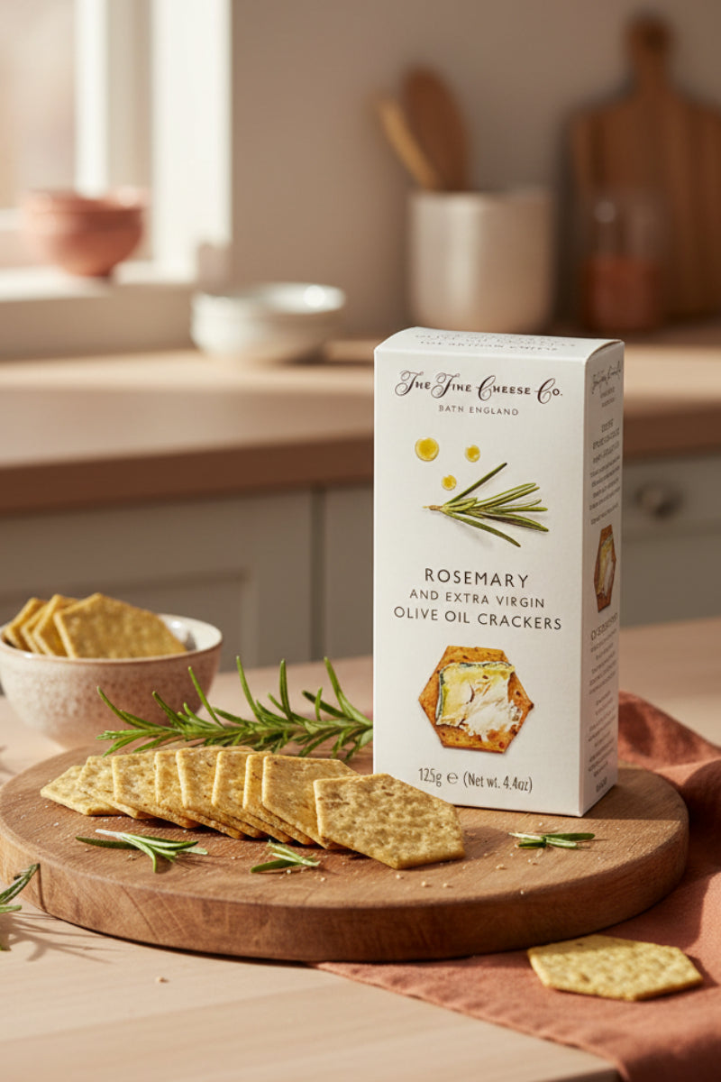 The Fine Cheese Co. Rosemary and Extra Virgin Olive Oil Crackers