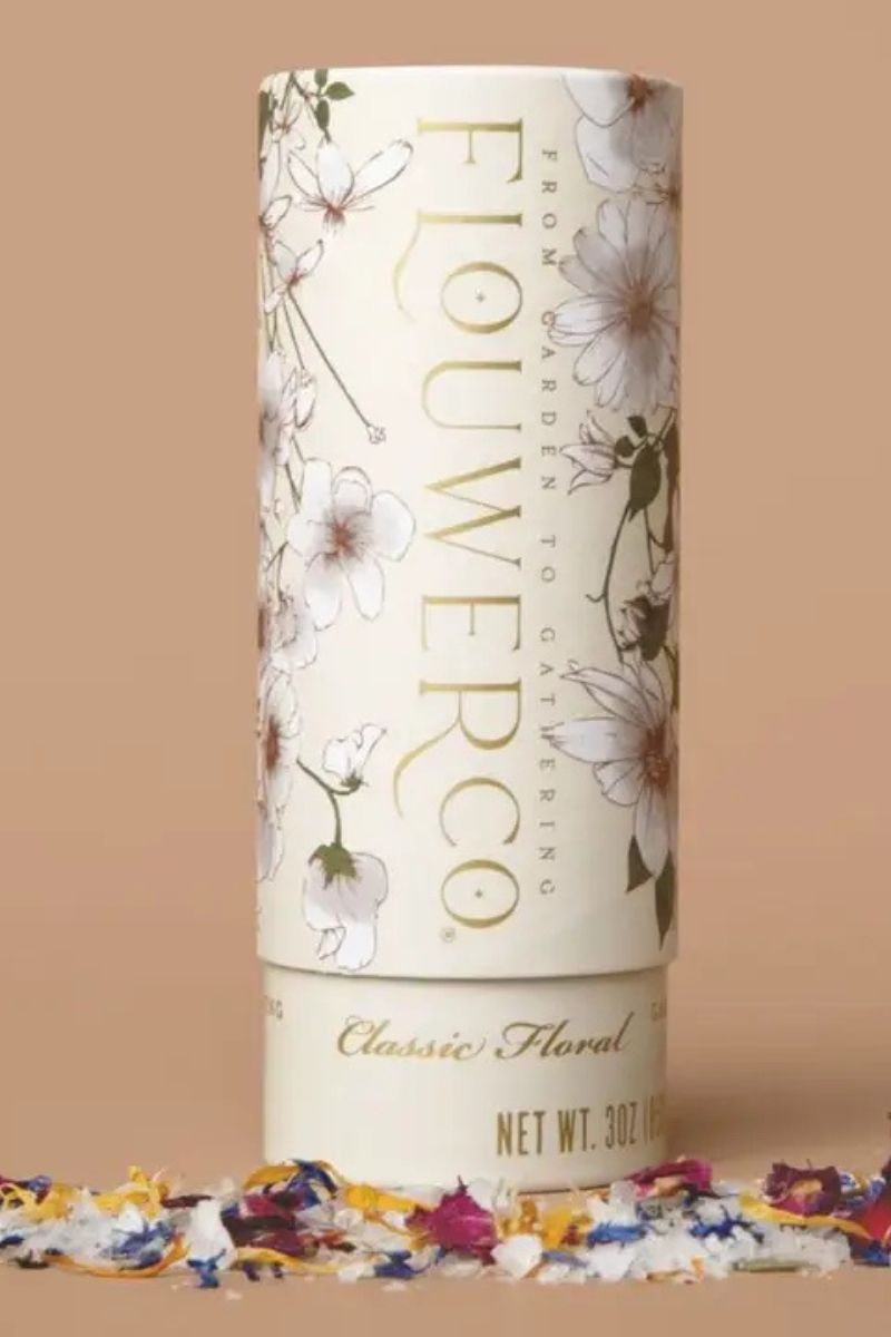 Flouwer Co. Classic Floral Garnishing Salt