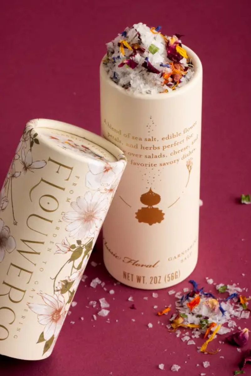 Flouwer Co. Classic Floral Garnishing Salt