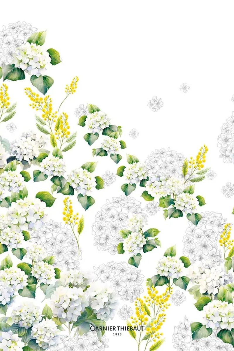 Garnier-Thiebaut Annabelle Mimosa Kitchen Towel