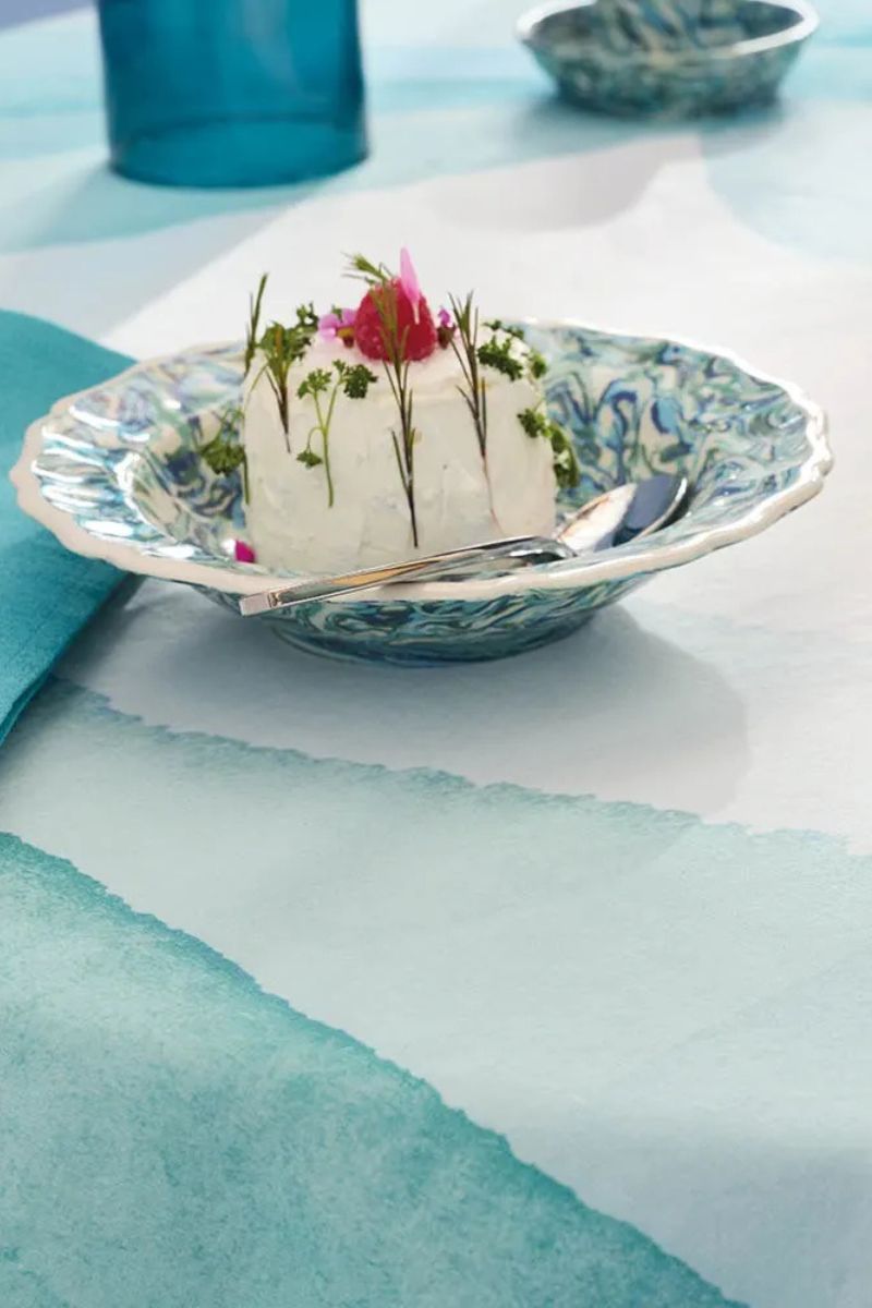 Garnier-Thiebaut Aqua Tablecloth Mineral