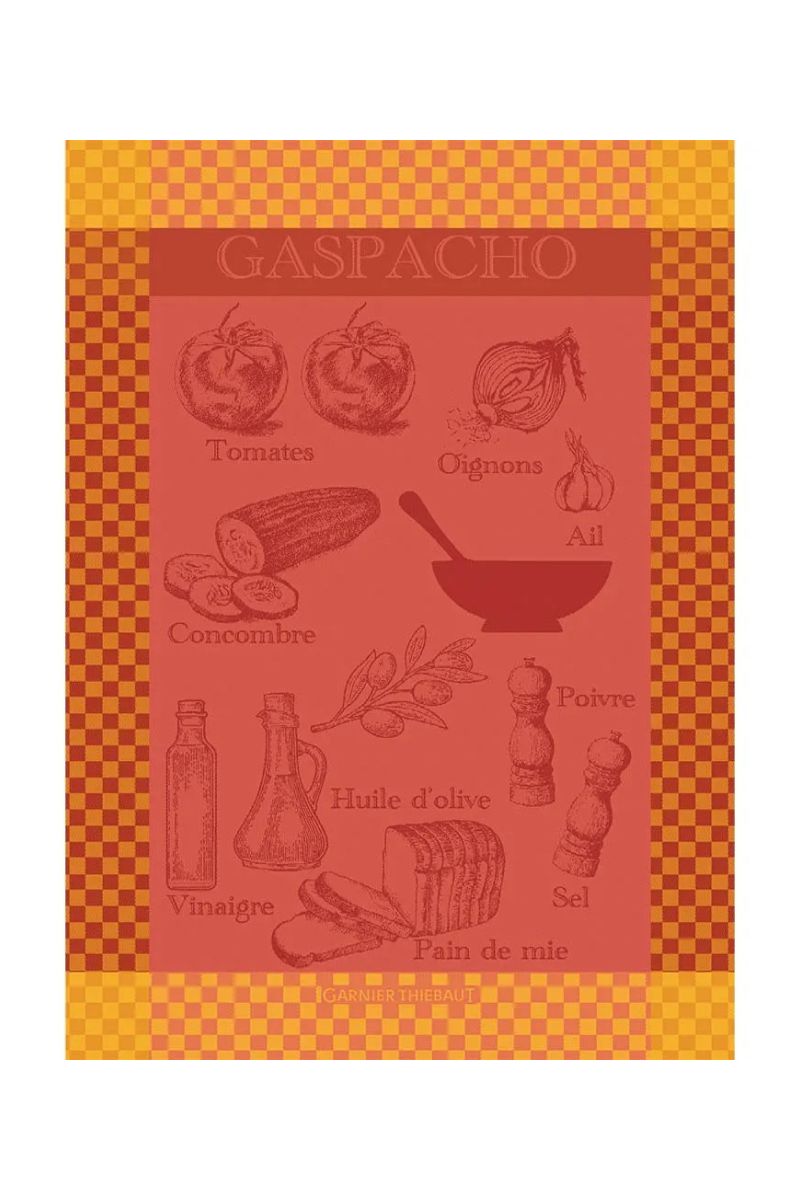 Garnier-Thiebaut Gaspacho Rosso Kitchen Towel