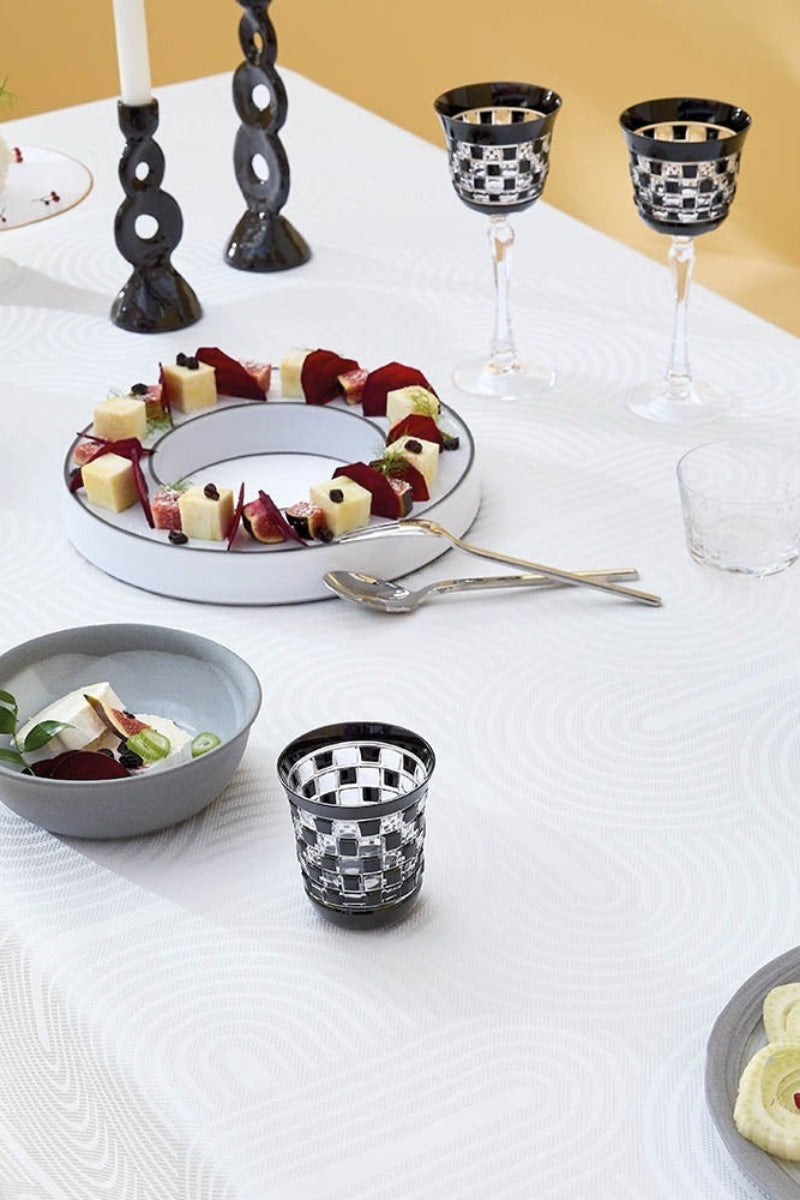 Garnier-Thiebaut Le Cercle Tablecloth Blanc