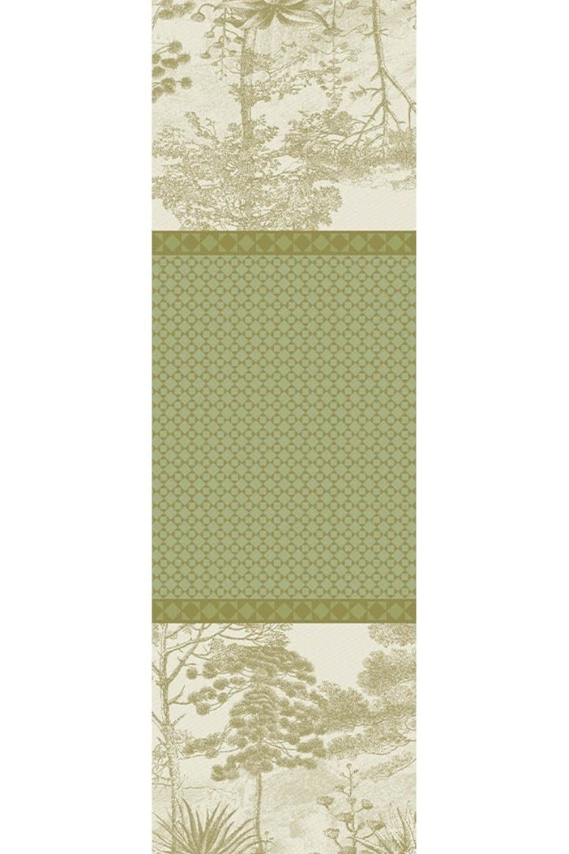 Garnier-Thiebaut Le Sud Runner 21"x71" Vert