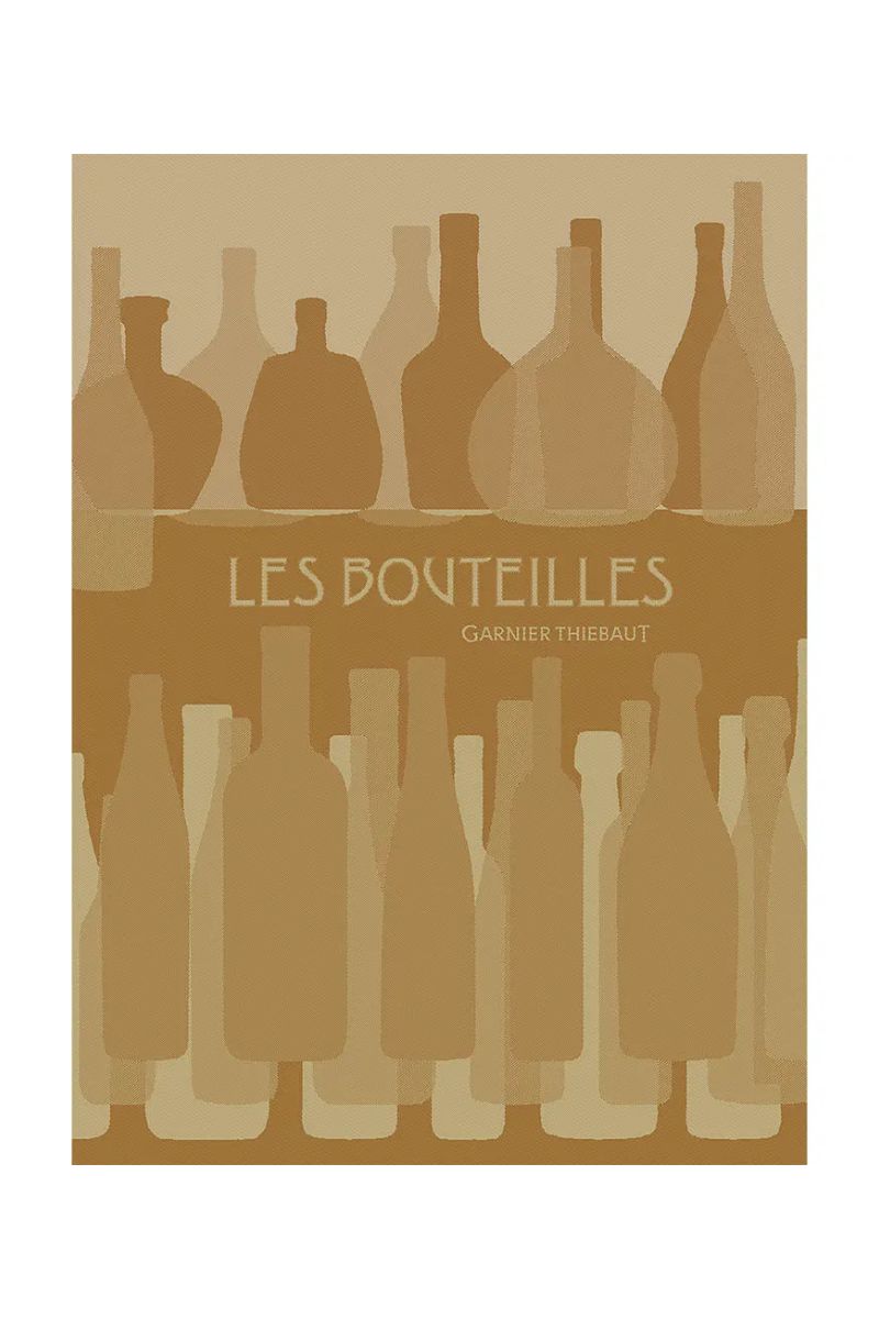 Garnier-Thiebaut Les Bouteilles Kitchen Towel Chaume