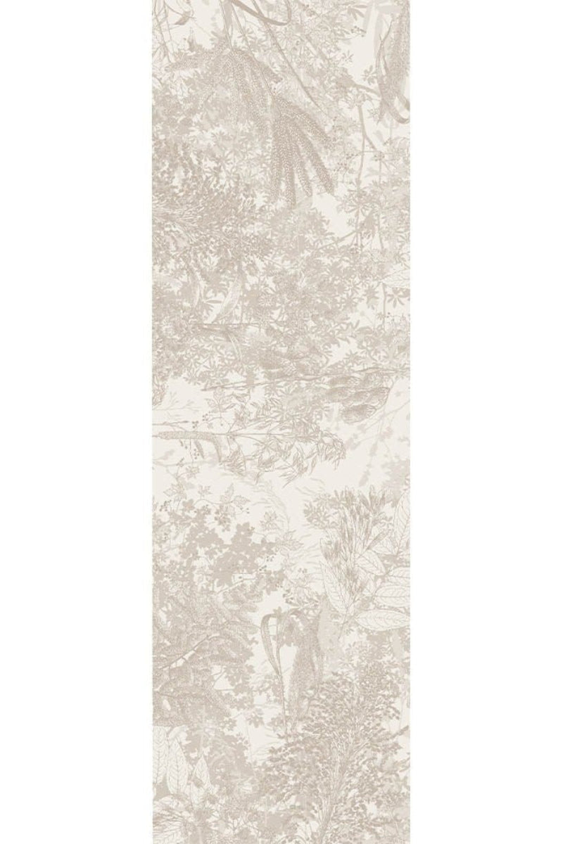 Garnier-Thiebaut Mille Esprit Jardins Runner 22"x71" Chanvre