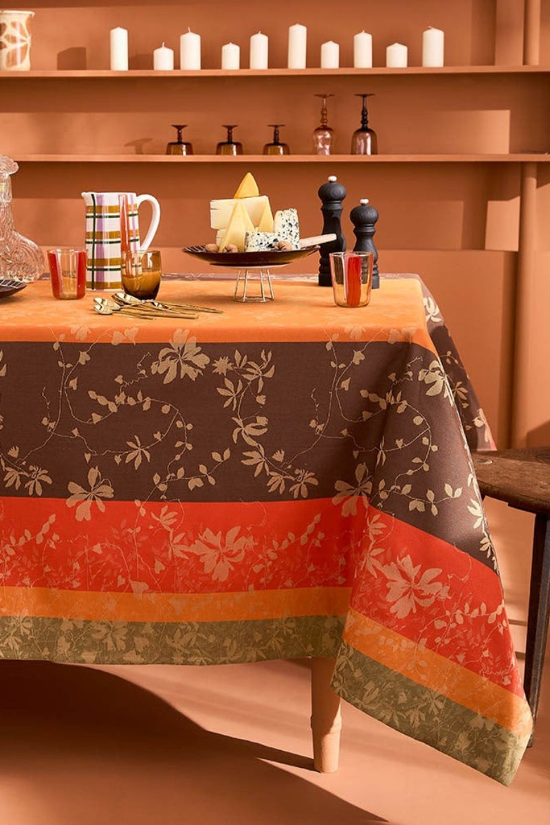 Garnier-Thiebaut Mille Lierres Tablecloth Automne