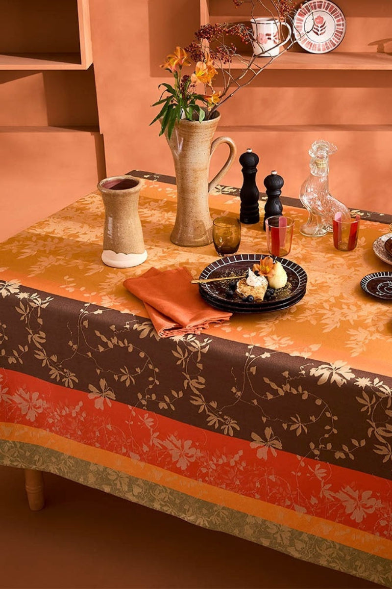 Garnier-Thiebaut Mille Lierres Tablecloth Automne
