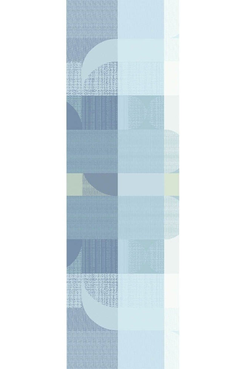 Garnier-Thiebaut Mille Textures Runner 22"x71" Bleu