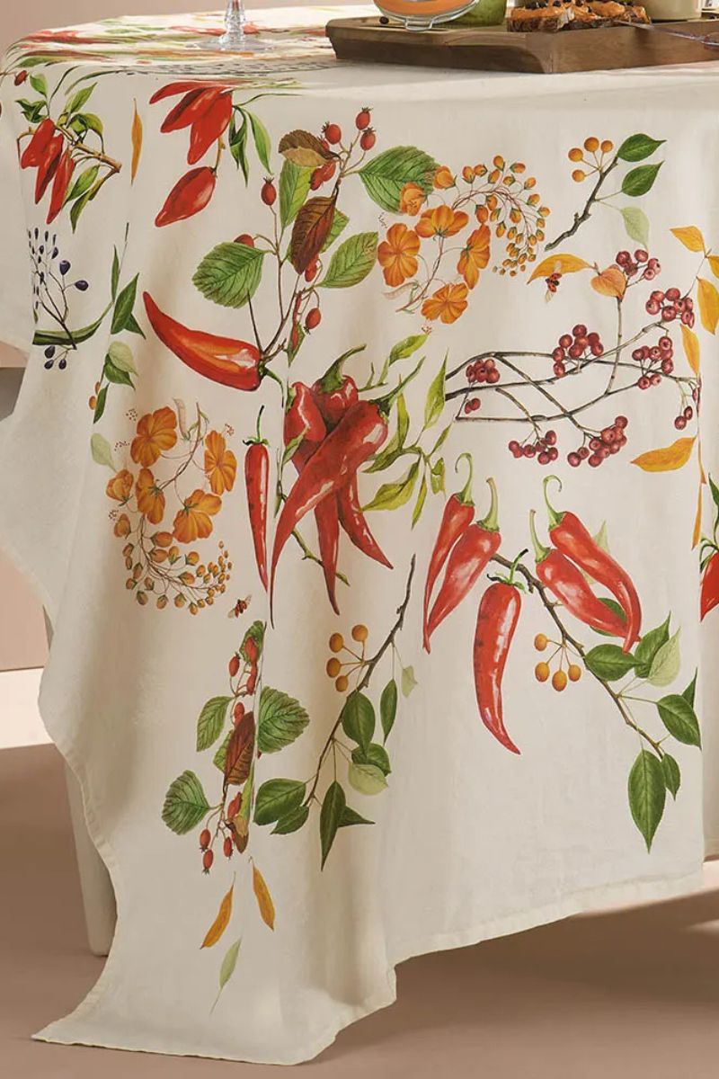 Garnier-Thiebaut Piments Doux Tablecloth Caliente