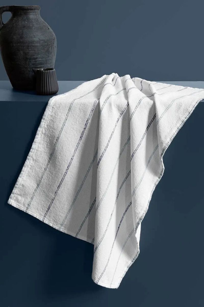 Garnier-Thiebaut Rimini Blu Kitchen Towel