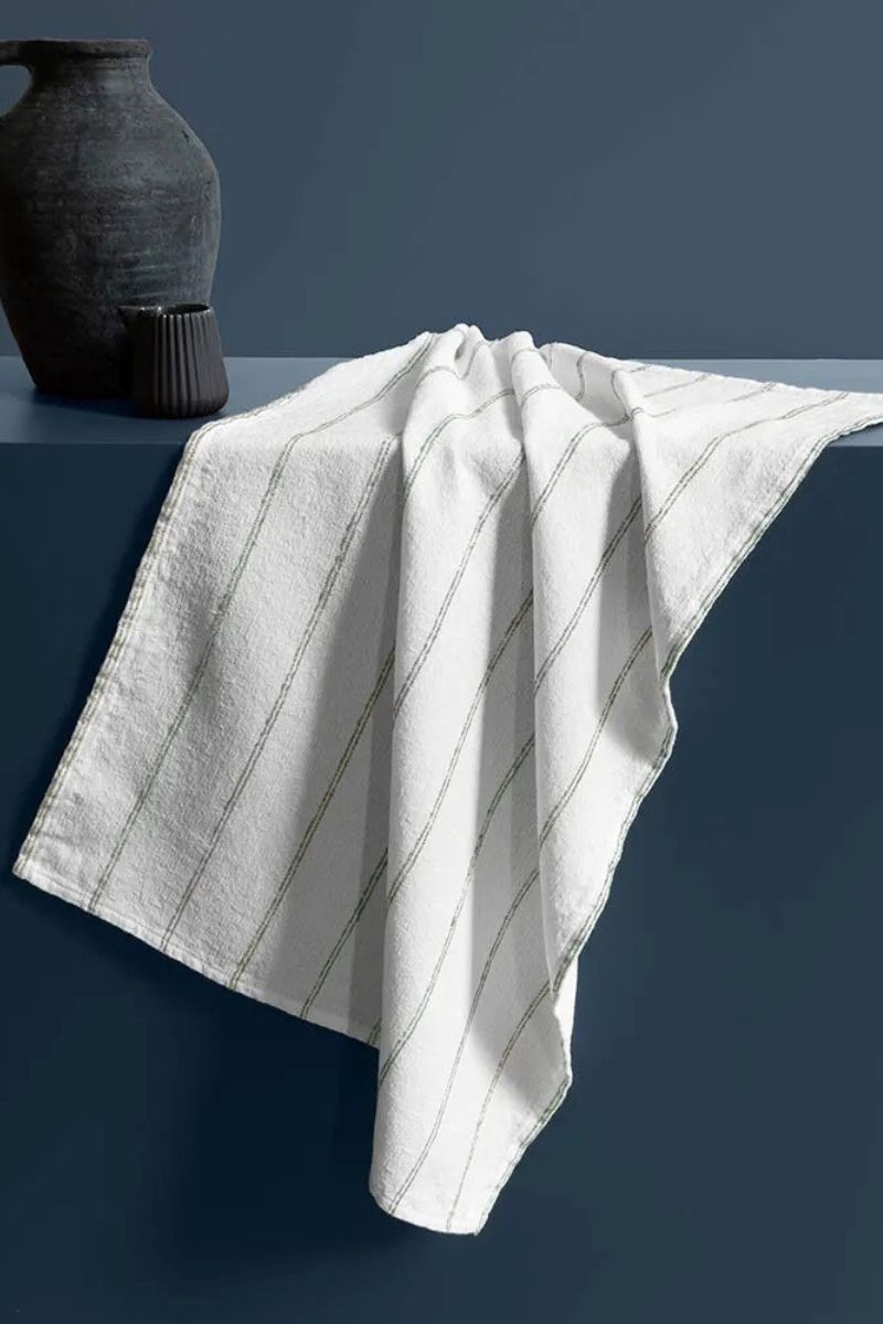Garnier-Thiebaut Rimini Verde Kitchen Towel