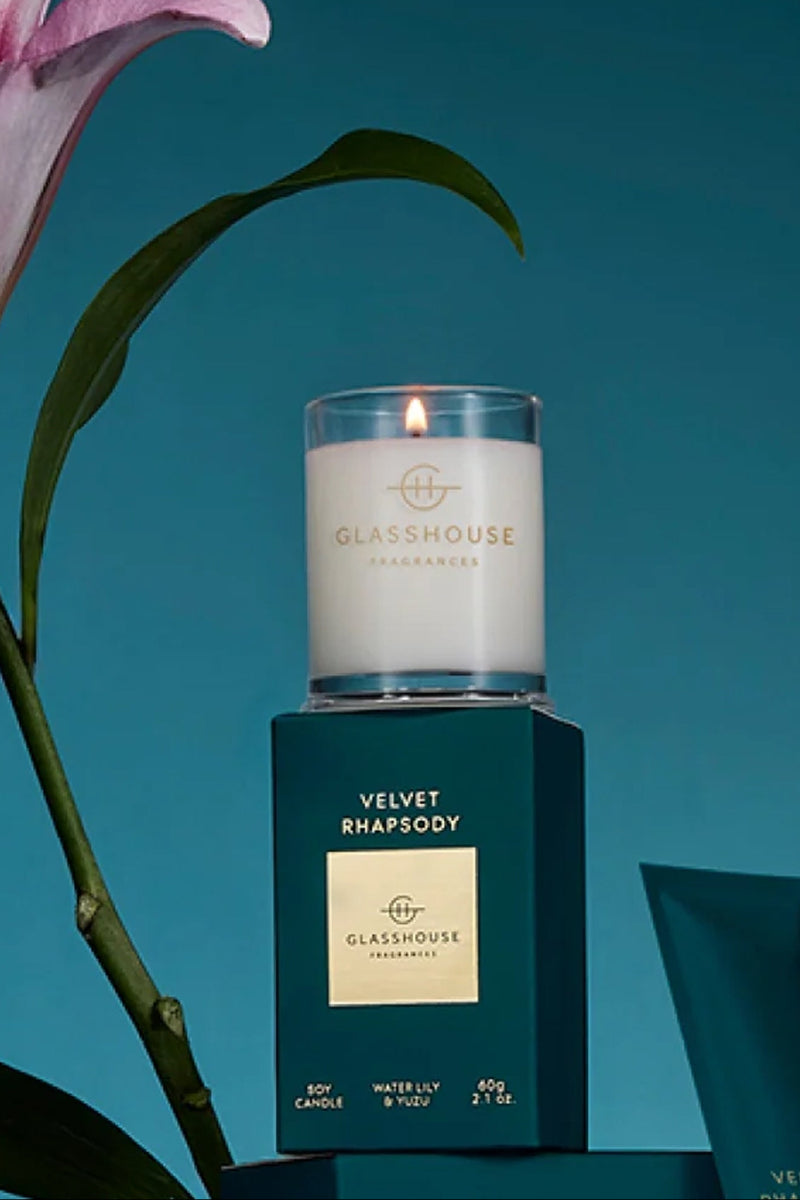 Glasshouse Fragrances Velvet Rhapsody Candle 2.1 oz