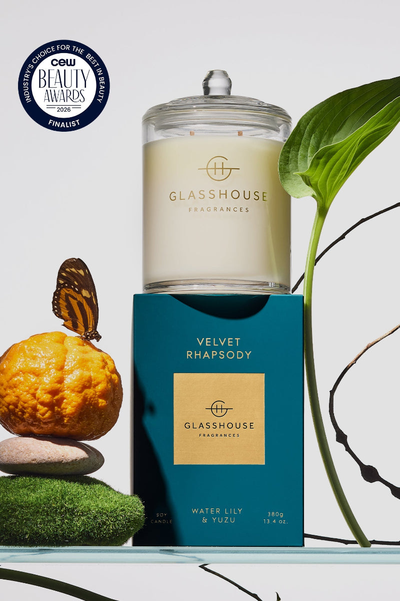 Glasshouse Fragrances Velvet Rhapsody Candle 13.4 oz