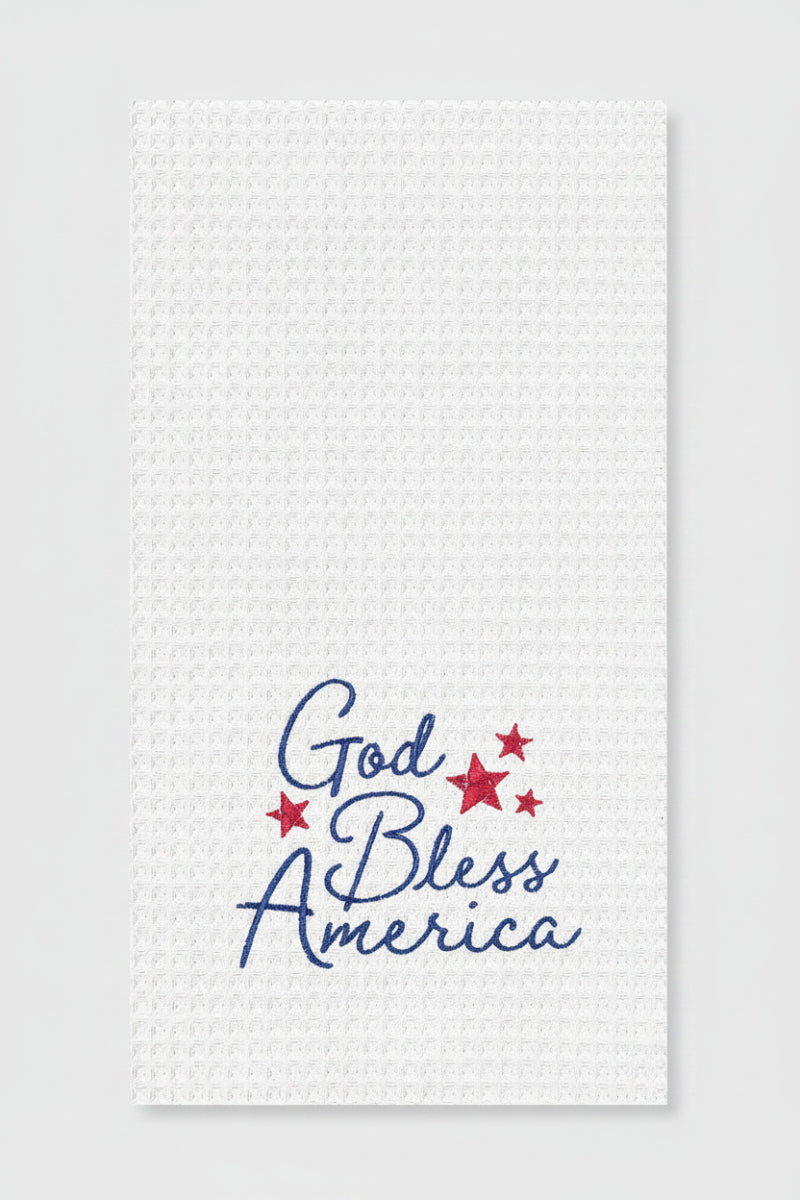 God Bless America Towel