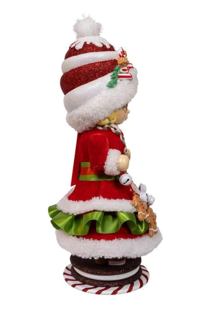 Hollywood Mrs. Claus Gingerbread Nutcracker 19.5"