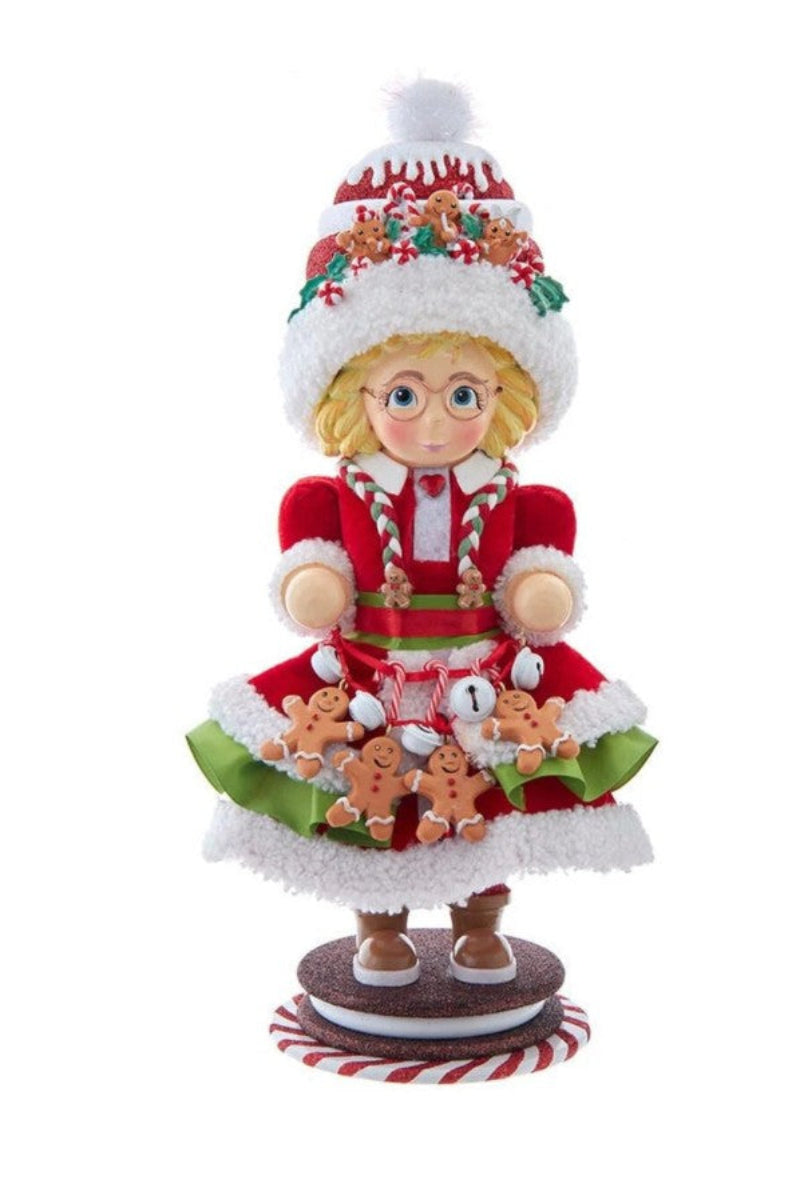 Hollywood Mrs. Claus Gingerbread Nutcracker 19.5"