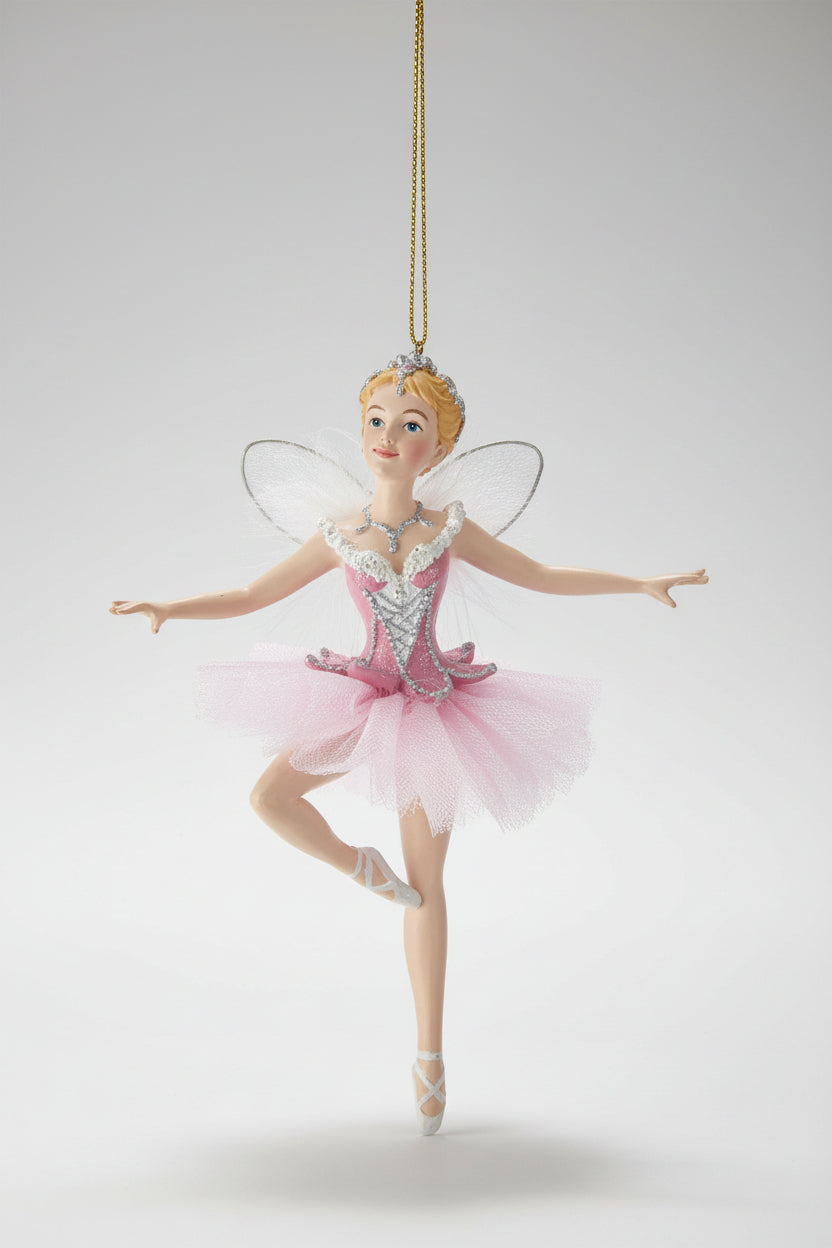 Nutcracker Suite Sugar Plum Fairy With Wings Ornament