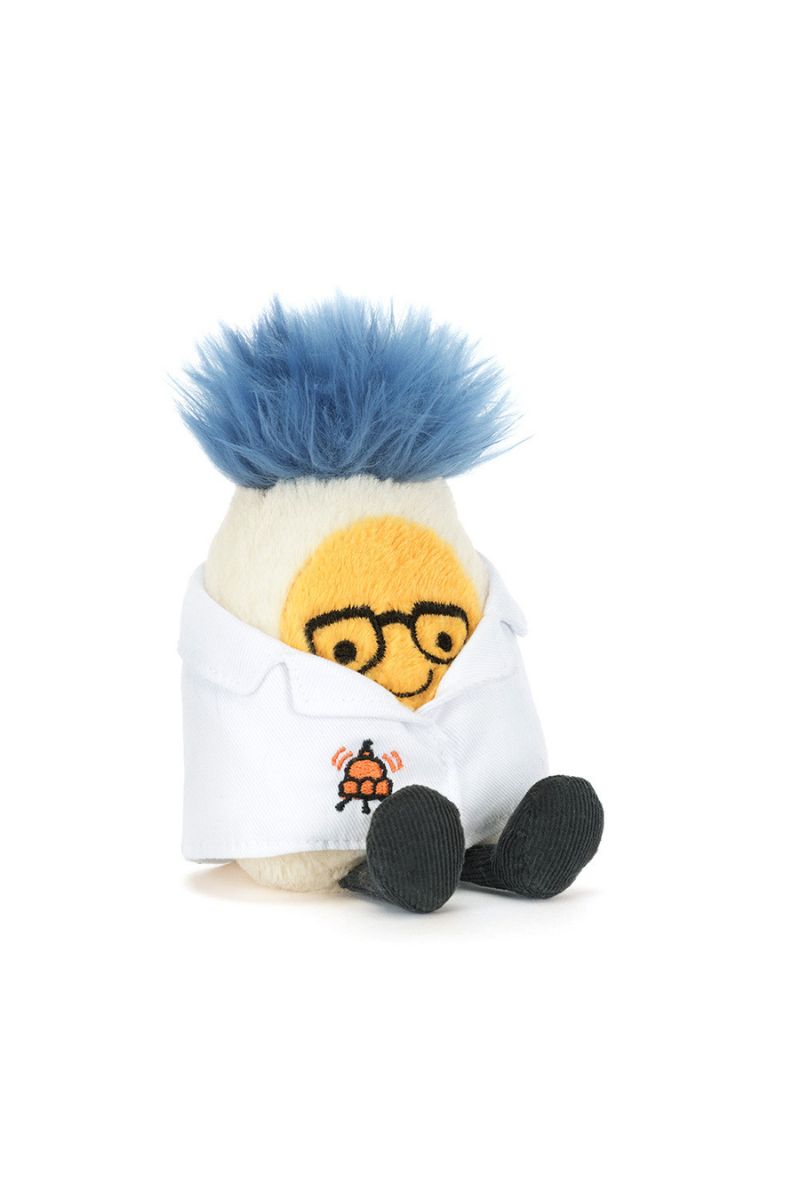 Jellycat Amuseables Boiled Egg Scientist Outfit