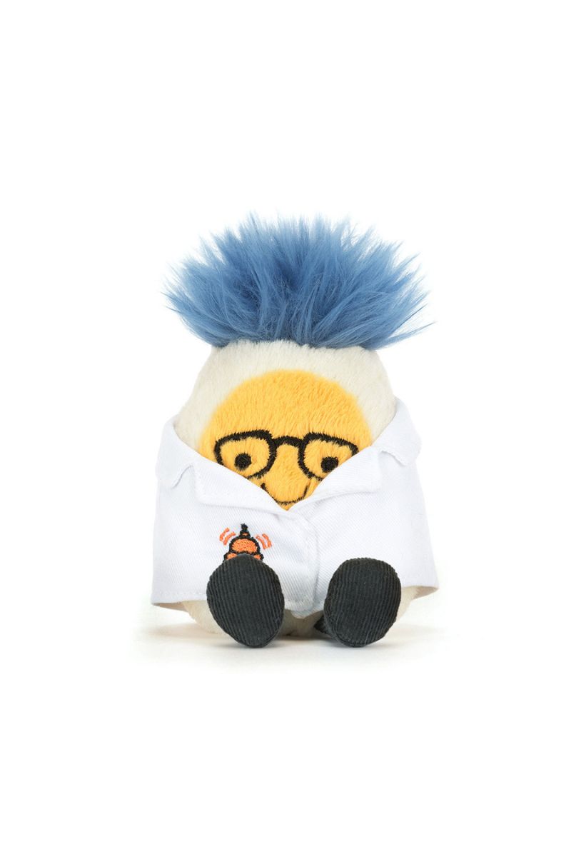 Jellycat Amuseables Boiled Egg Scientist Outfit