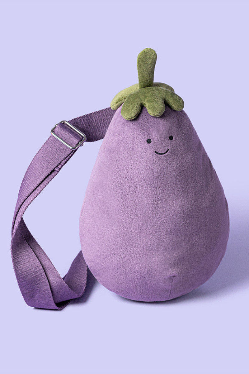 Jellycat Amuseables Aubergine Bum Bag