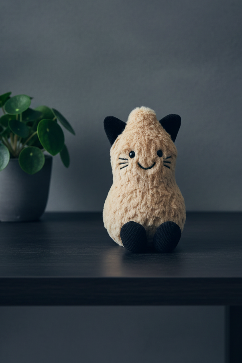 Jellycat Amuseables Peanut Cat Outfit