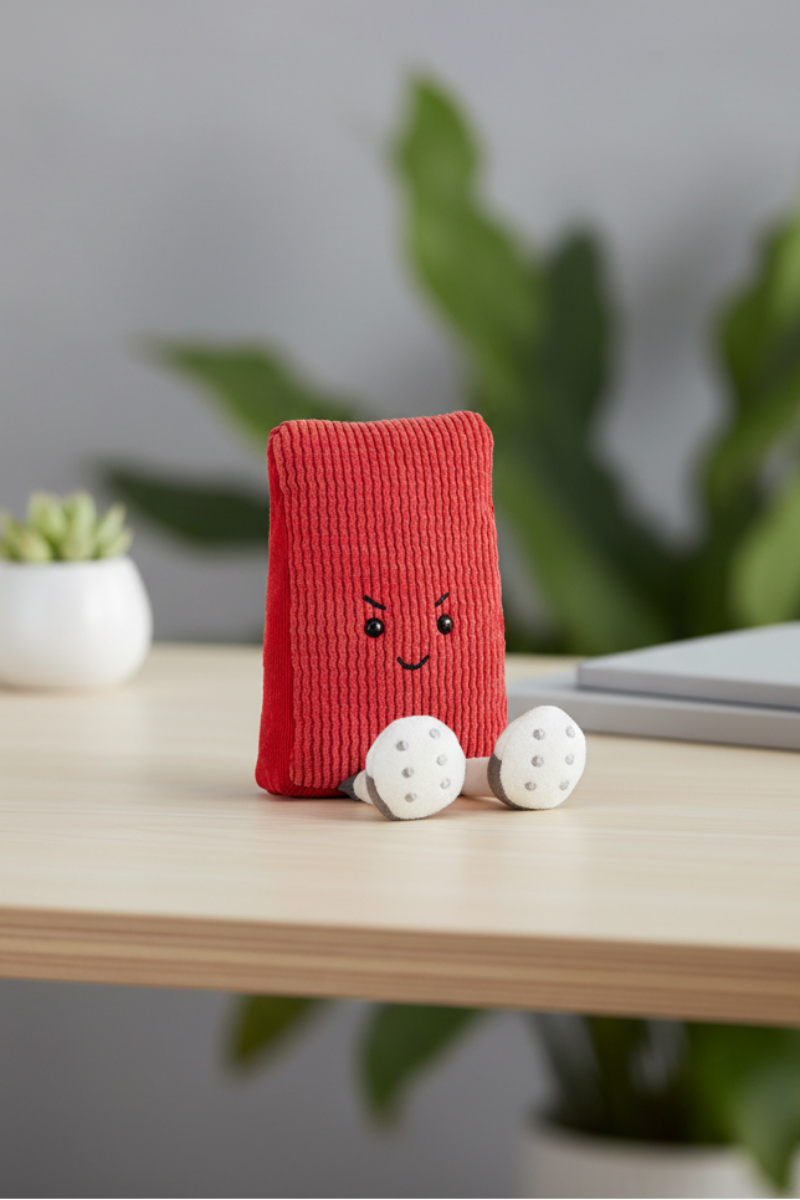 Jellycat Amuseables Fowla Red Card