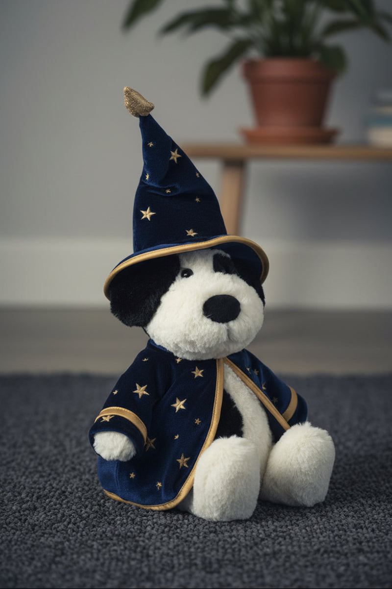 Jellycat Rufferty Puppy Wizard Outfit
