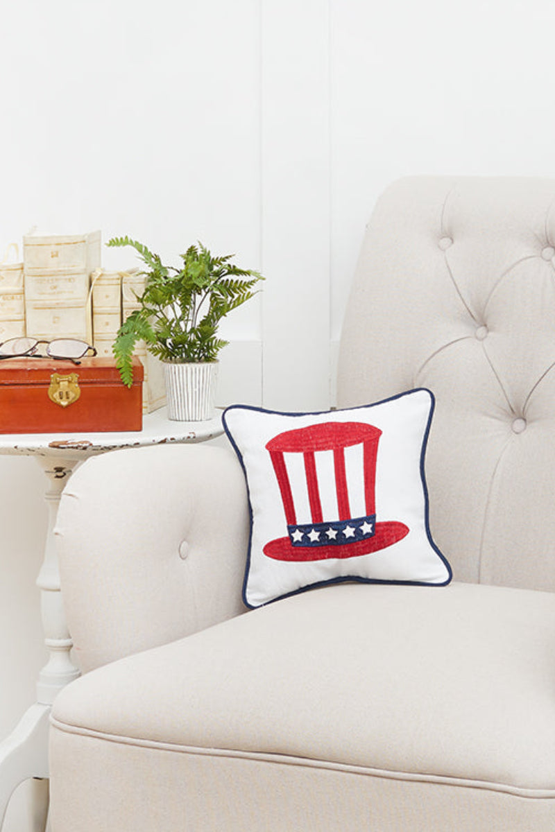 Fourth of July Hat Pillow