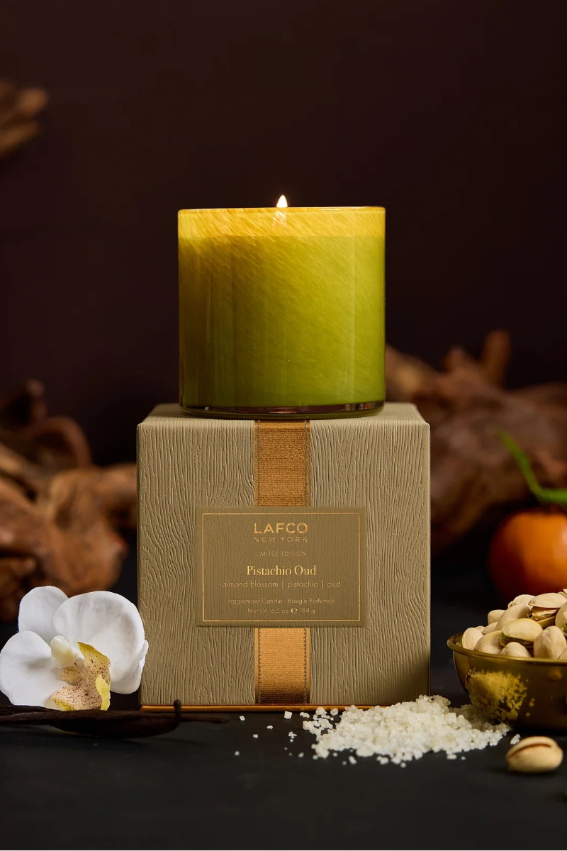 Lafco Signature Candle Pistachio Oud 15.5 oz