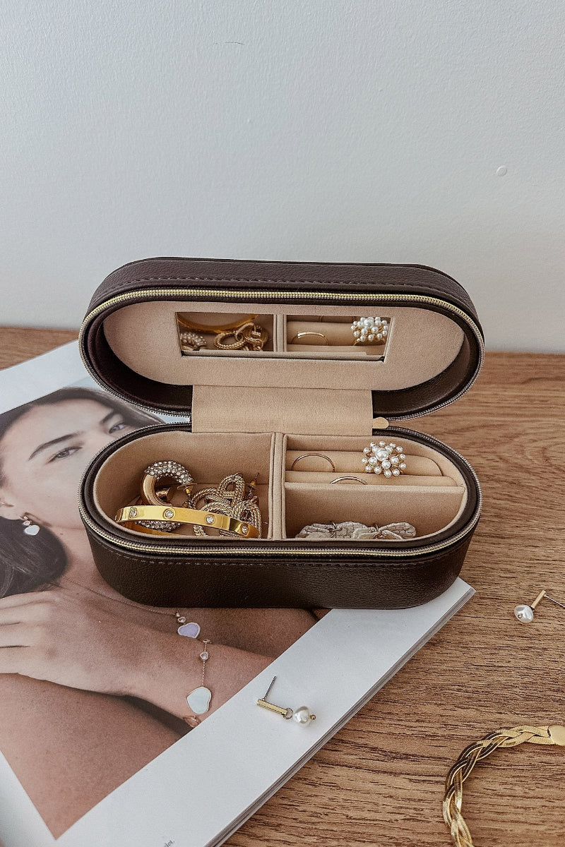 Louenhide Charlee Jewelry Box Chocolate