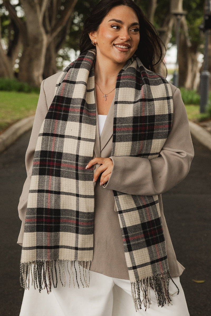 Louenhide Essex Scarf Charcoal