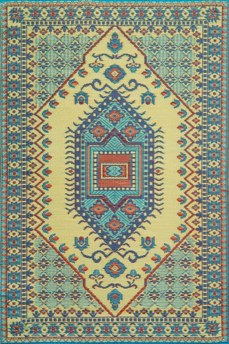 Border Concepts Turkish Outdoor Mat 4'x6' Plum