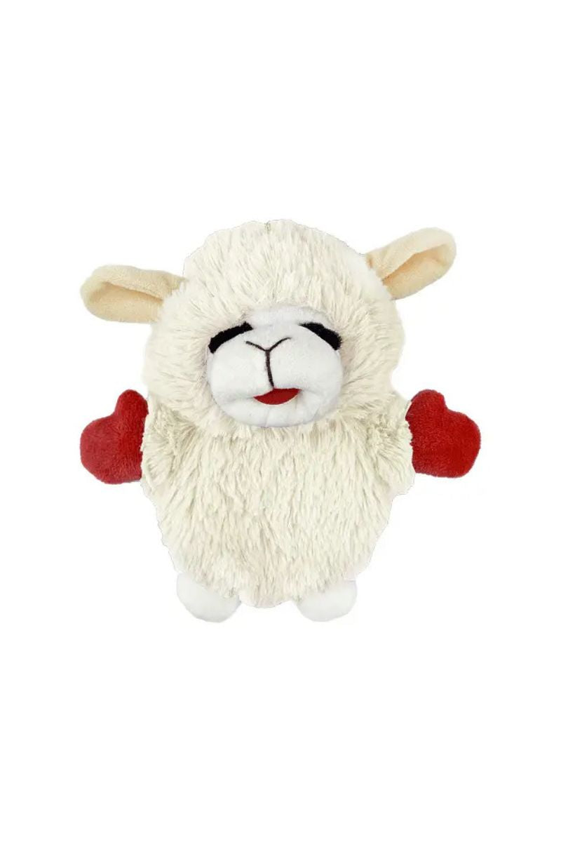 Multipet Mini Crinkle Lamb Chop 6"