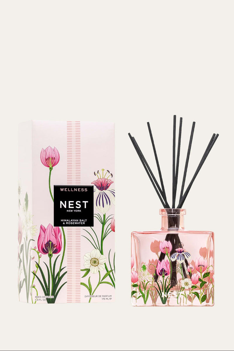 Nest Decorative Reed Diffuser Himalayan Salt & Rosewater