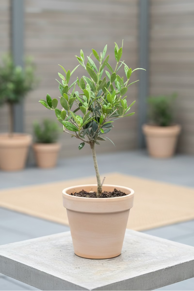 Olive, Topiary 4" Standard