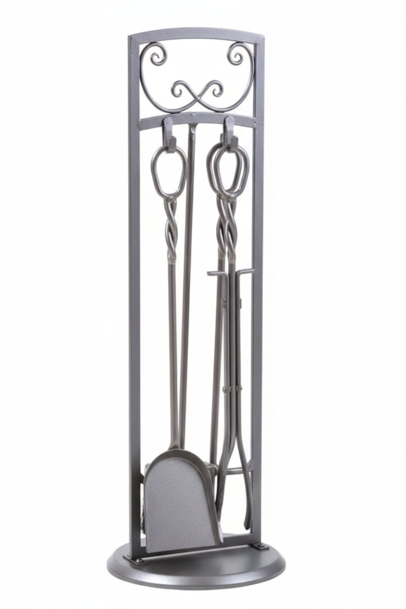 Fireplace Tools 5 Piece Scroll