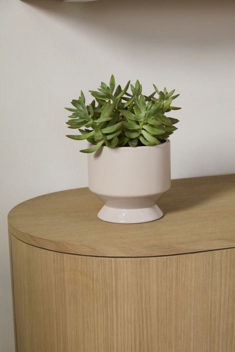 Pasadena Pot 6.25"x6" Tan