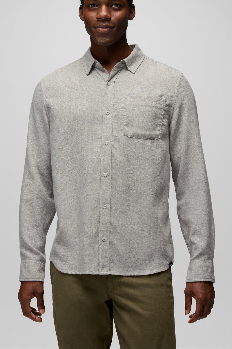 Prana Men's Mendocino Shirt M River Rock