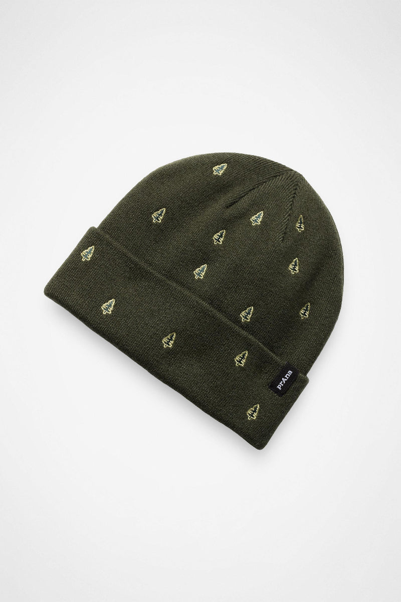 Prana Wild Now Beanie Cargo Green Pines