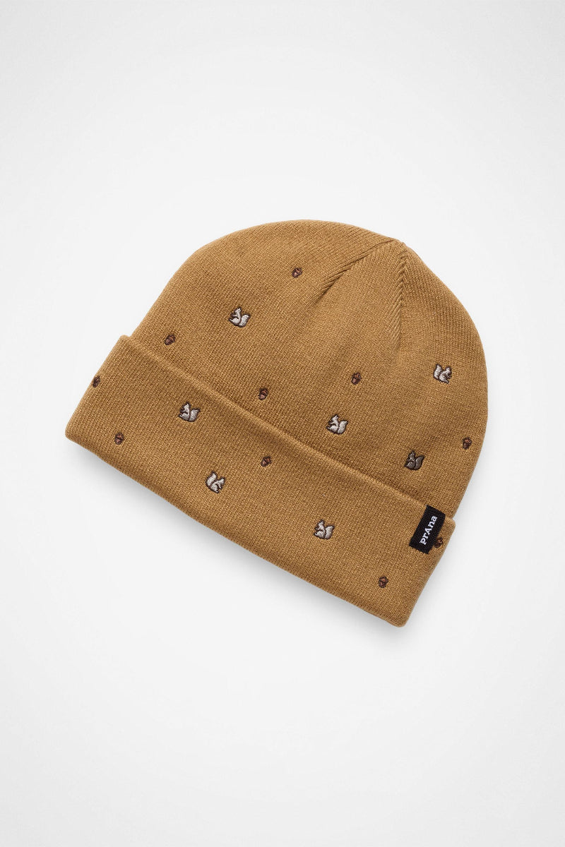 Prana Wild Now Beanie Dijon Squirrel