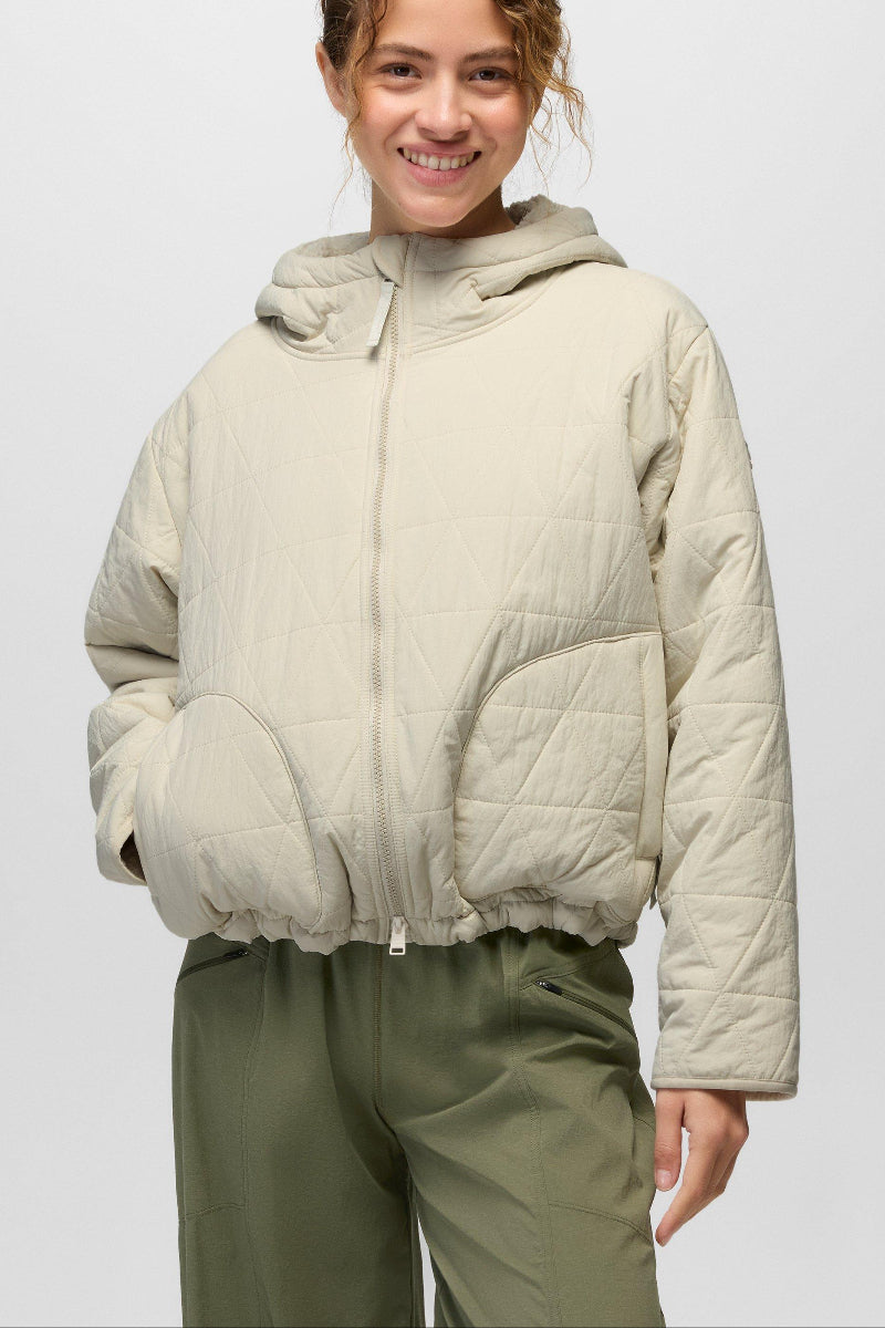 Prana Women's Encinitas Jacket XS Beach Pebble