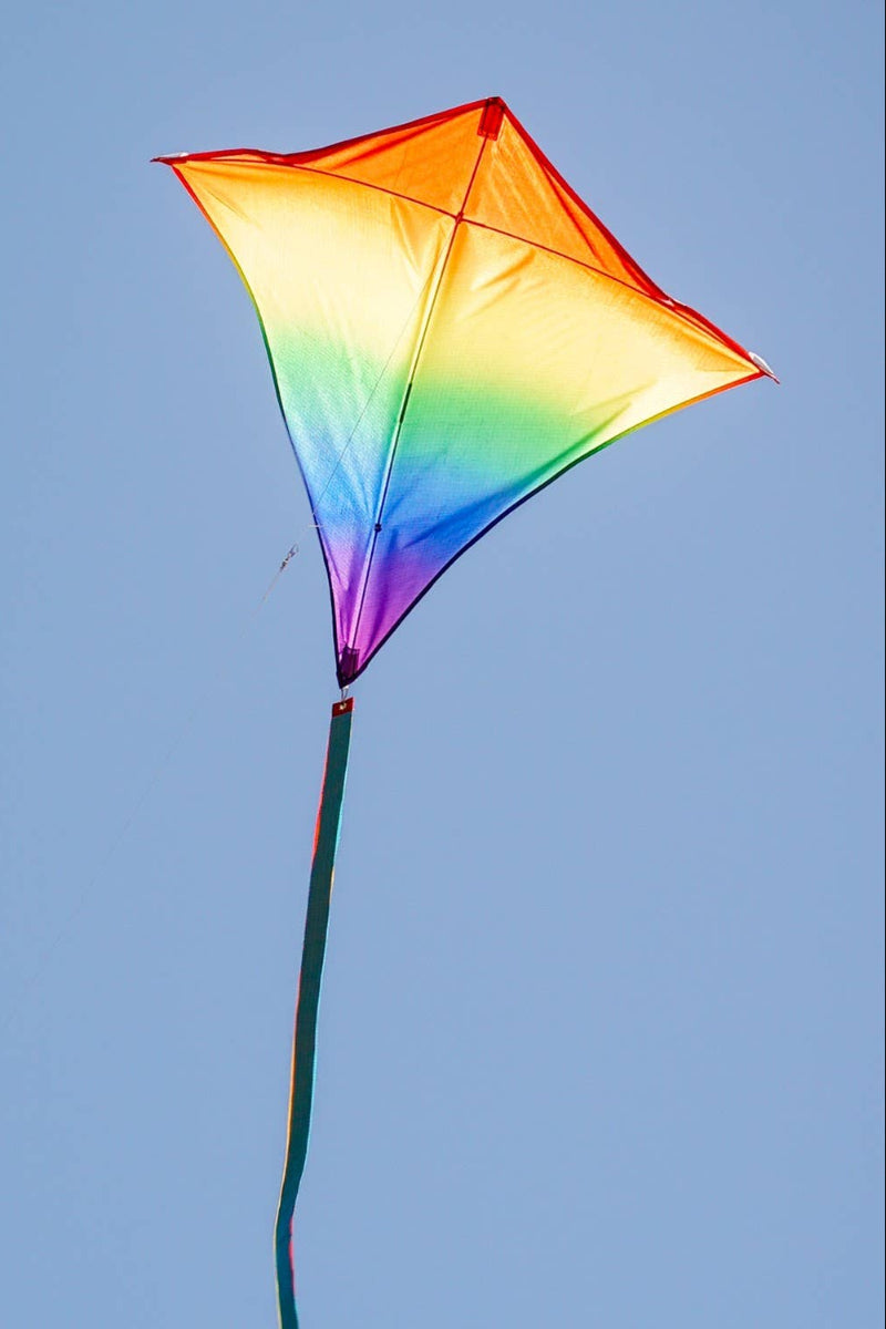 Blended Rainbow Diamond Kite 30"