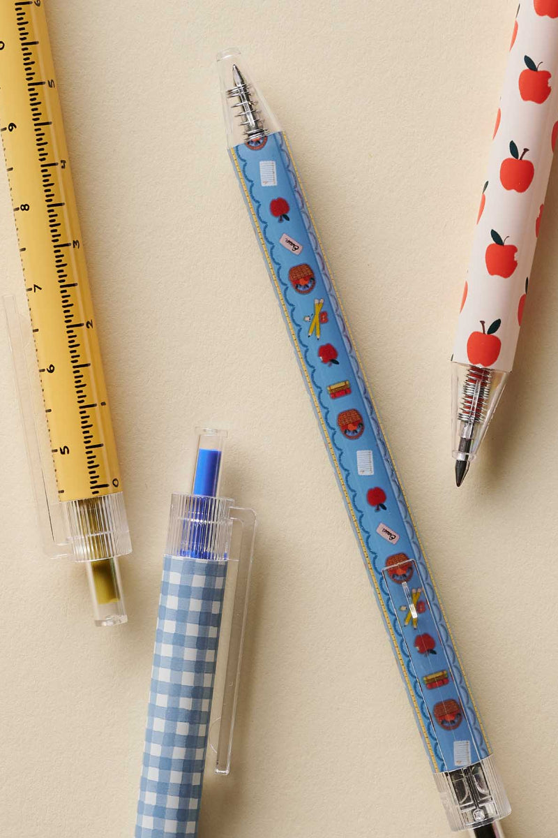Rifle Paper Co. Schoolhouse Gel Pen Set of 4