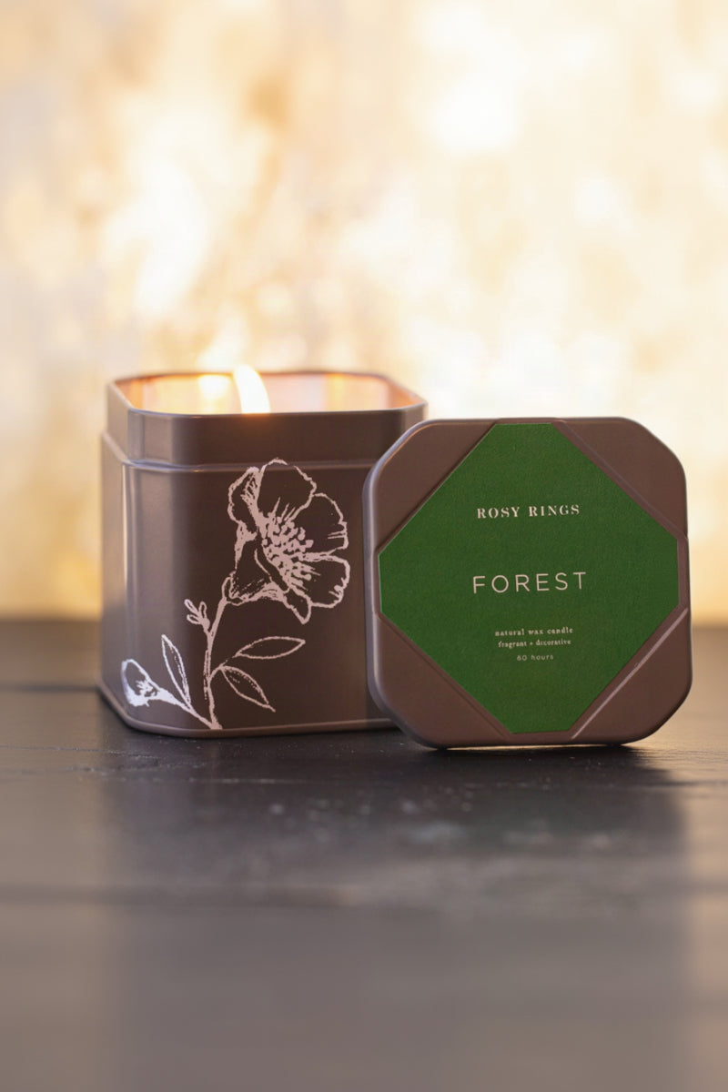Rosy Rings Travel Tin Forest