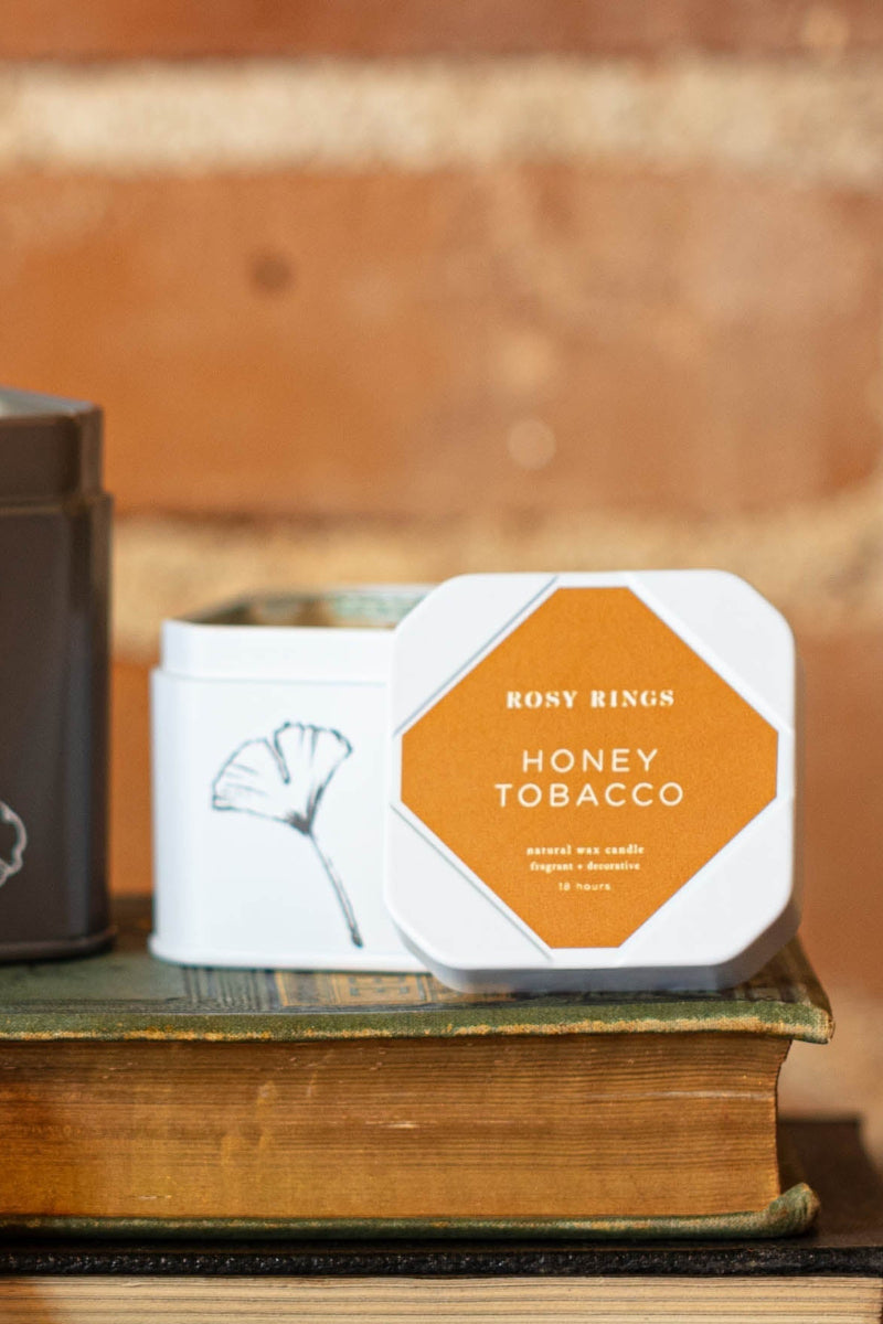 Rosy Rings Travel Tin Honey Tobacco