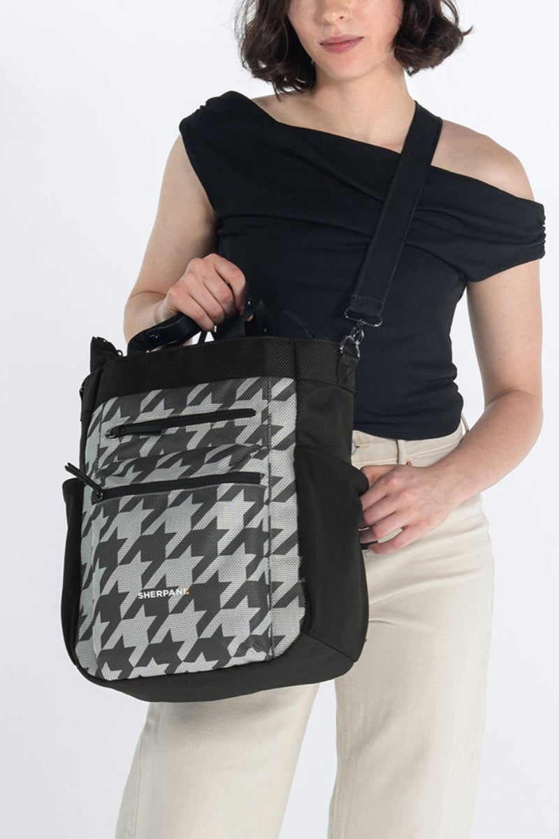Sherpani Soleil Travel Backpack Houndstooth