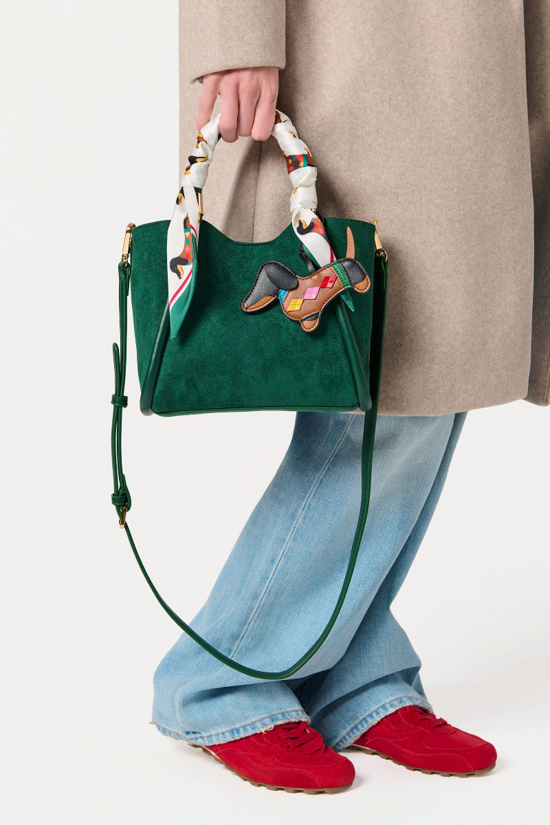 Shiraleah Danny Mini Tote Emerald