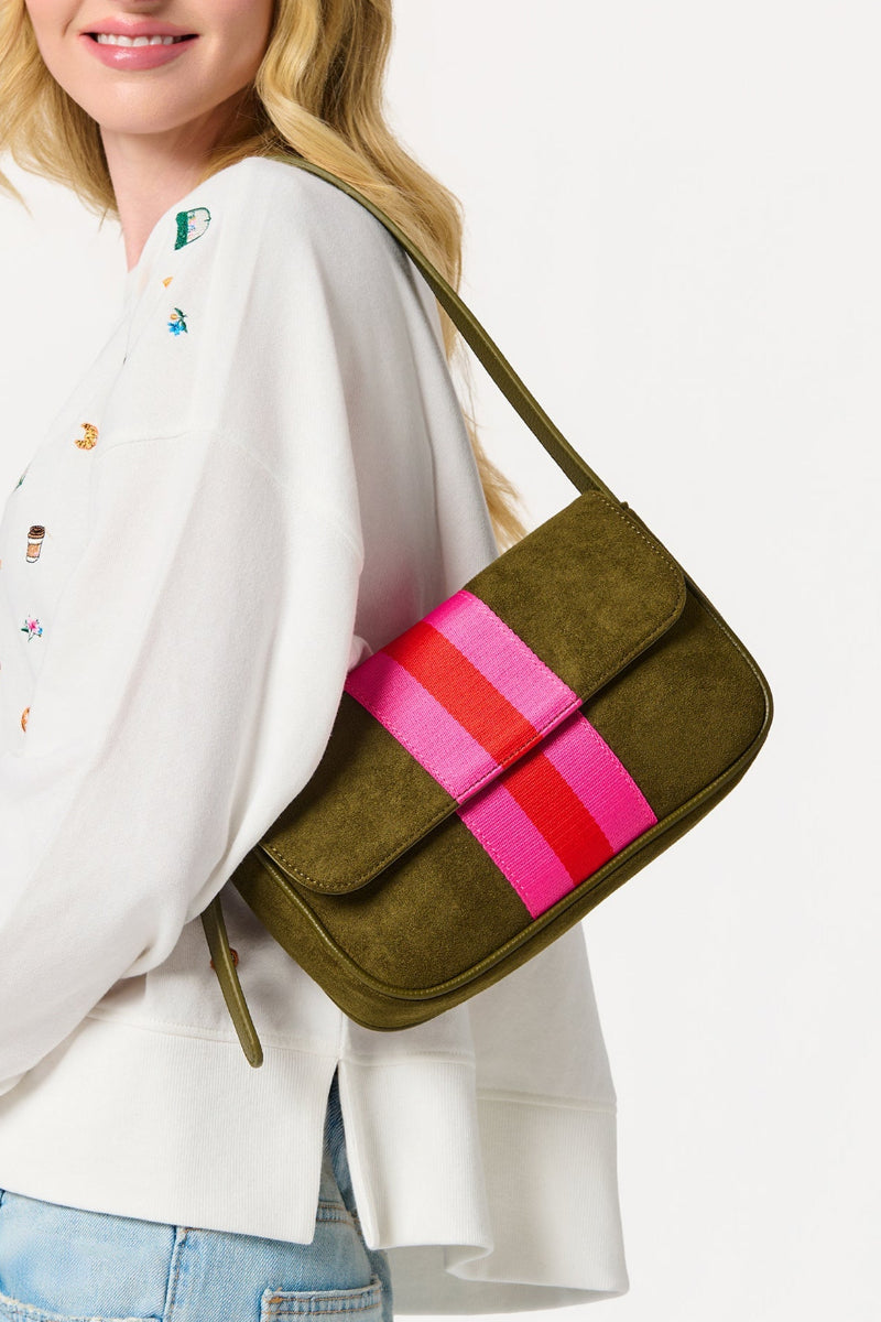 Shiraleah Milano Shoulder Bag Olive
