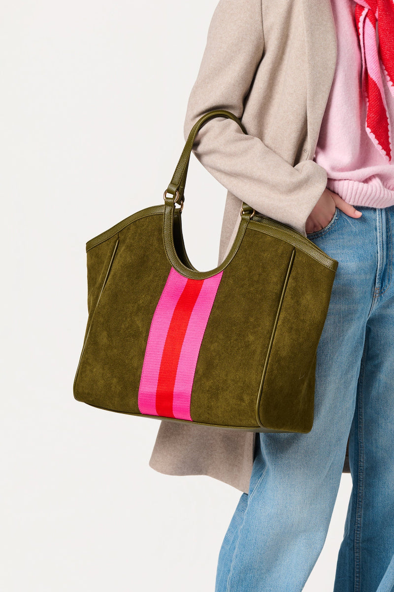 Shiraleah Milano Tote Olive